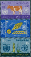 Egypt 1963 SG745-747 Freedom From Hunger Set MNH - Andere & Zonder Classificatie