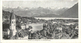 Thun - Mini Postcard - Thoune / Thun