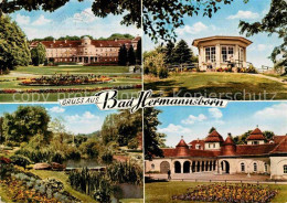 72848785 Bad Hermannsborn Kurhaeuser Pavillon Park Teich Bad Hermannsborn - Bad Driburg