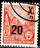 Rda Poste Obl Yv: 180 Mi:439a Berlin Stalinallee (Beau Cachet Rond) - Used Stamps