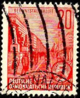 Rda Poste Obl Yv: 317B Mi:580B Berlin Stalinallee (Beau Cachet Rond) - Usati