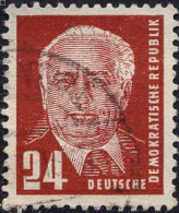 Rda Poste Obl Yv:  71 Mi:324 Wilhelm Pieck (cachet Rond) - Used Stamps