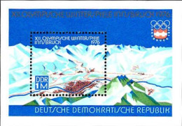 Rda Bloc N** Yv: 38 Mi:43 Olympische Winterspiele Innsbruck - Other & Unclassified