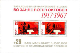 Rda Bloc N** Yv: 21 Mi:26 50 Jahre Roter Oktober 1917-1967 - Other & Unclassified