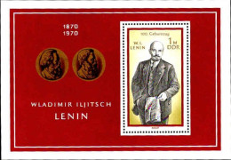Rda Bloc N** Yv: 26 Mi:31 Wladimir Iljitsch Lenin - Sonstige & Ohne Zuordnung