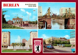 72848308 Berlin Brandenburger Tor Jungfernbruecke Strausberger Platz Interhotel  - Autres & Non Classés