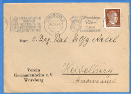 Allemagne Reich 1943 - Lettre De Wurzburg - G33247 - Lettres & Documents