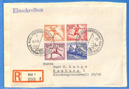 Allemagne Reich 1936 - Lettre Einschreiben De Kiel - G33160 - Brieven En Documenten