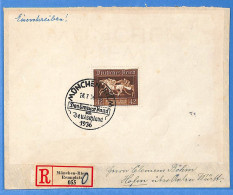 Allemagne Reich 1936 - Lettre Einschreiben De Munchen - G33162 - Lettres & Documents
