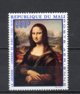 MALI  PA  N° 82    NEUF SANS CHARNIERE  COTE 11.00€   PEINTRE TABLEAUX LEONARD DE VINCI LA JOCONDE - Mali (1959-...)