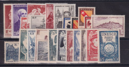 D 810 / LOT ANNEE 1946 COMPLETE NEUF** COTE 26€ - Colecciones Completas