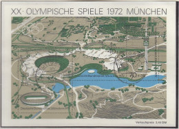 BRD  Block 7, Gestempelt, Olympische Spiele München, 1972 - 1959-1980