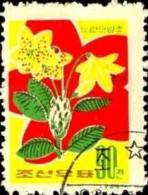 Corée Nord Poste Obl Yv: 640 Mi:680 Rhododendron Chrysanthum (Beau Cachet Rond) - Corea Del Nord