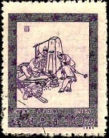 Corée Nord Poste Obl Yv: 612 Mi:632 Gravure Ancienne De Kim Hong Do (cachet Rond) - Corea Del Nord