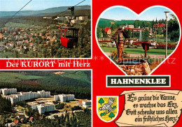 72847737 Hahnenklee-Bockswiese Harz Bergbahn Kurort Brunnen Kurpark Hochhaeuser  - Goslar