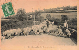 58 - EN NIVERNAIS _S28759_ Le Marchand De Porcs - Métier Agriculture - En L'état Déchirure - Altri & Non Classificati