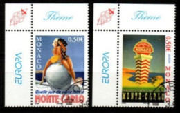 MONACO   -   2004 .   Y&T N° 2437 / 2438 Oblitérés.   EUROPA - Used Stamps