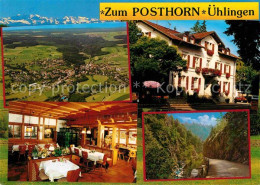 72847673 Uehlingen-Birkendorf Fliegeraufnahme Gasthaus Zum Posthorn Uehlingen-Bi - Andere & Zonder Classificatie