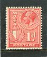 MALTA - 1926  1d  KGV  MINT - Malte