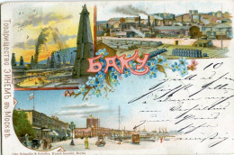 1900 Azerbaijan Baku Via Odessa To Germany Ed Schaefer - Azerbaïjan