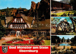 72847653 Bad Muenster Stein Ebernburg Ebernburg Salinenrad Salin Kurpark Bad Mue - Autres & Non Classés