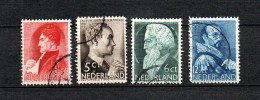 Netherlands 1935 Set Stamps Artists (Michel 282/85) Nice Used - Used Stamps