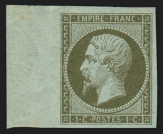 N°11, Bord De Feuille, 1c Olive, Neuf ** Sans Charnière - SUPERBE D'ASPECT - 1853-1860 Napoleon III