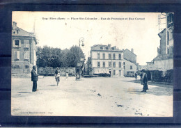 05. Gap. Place Sainte Colombe. Rue De Provence Et Rue Carnot - Gap
