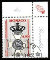 MONACO   -   2004 .   Y&T N° 2441 Oblitéré.  Médaille / Décoration - Gebruikt