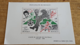 REF A3670 MONACO NEUF** BLOC - Collections, Lots & Series