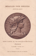 PARIS(6 Em ARRONDISSEMENT) MEDAILLE POUR CONCOURS - Distrito: 06