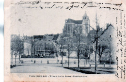 CP- TONNERRE -  Place De La Sous-Préfecture - - Tonnerre