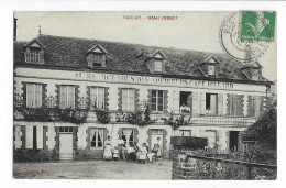 10 VANLAY HOTEL JOSSOT CAFE 1908   ANIMATION    BEAU PLAN - Autres & Non Classés