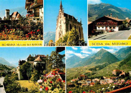 72846909 Schenna Meran Kirche Panoramen Italien - Sonstige & Ohne Zuordnung