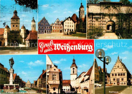 72846903 Weissenburg Bayern Rathaus Wuelzburg Ellinger Tor Weissenburg I.Bay. - Duisburg