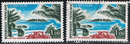 FRANCE : N° 1646 ** Et Oblitéré (Ilet Du Gosier -Guadeloupe-) - PRIX FIXE - - Neufs