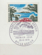 FRANCE : N° 1646 Oblitéré Sur Fragment TàD 1er Jour : 20.6.1970 Le Gosier -97(Ilet Du Gosier -Guadeloupe-) - PRIX FIXE - - Gebraucht