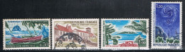FRANCE : N° 1644-1645-1646-1647 Oblitérés (Série Touristique) - PRIX FIXE- - Used Stamps