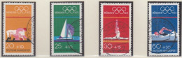 BRD  719-722, Gestempelt, Olympische Spiele München, 1972 - Gebraucht