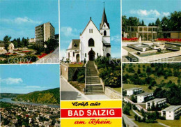 72846830 Bad Salzig Kirche Kurpark Kurkliniken Panorama Bad Salzig - Boppard