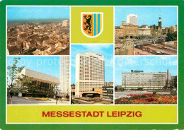 72846762 Leipzig Neues Gewandhaus Hotel Merkur Fussgaengerbruecke Interhotel Lei - Leipzig