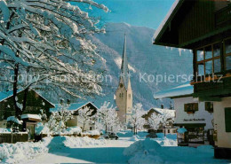 72846660 Bayrischzell Kirche Winterlandschaft Bayrischzell - Andere & Zonder Classificatie
