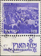 Israel Poste Obl Yv: 471 Mi:537x Haifa (Beau Cachet Rond) - Gebruikt (met Tabs)