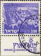 Israel Poste Obl Yv: 471 Mi:537x Haifa (TB Cachet Rond) - Usati (con Tab)