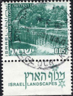 Israel Poste Obl Yv: 459 Mi:525x Gan Ha-Shelosha (Beau Cachet Rond) - Used Stamps (with Tabs)