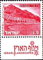 Israel Poste N** Yv: 467 Mi:533x En Gedi (Tabs) - Unused Stamps (with Tabs)