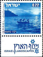 Israel Poste N** Yv: 462 Mi:528x Yafo (Tabs) - Unused Stamps (with Tabs)