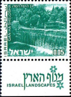 Israel Poste N** Yv: 459 Mi:525x Gan Ha-Shelosha (Tabs) - Unused Stamps (with Tabs)