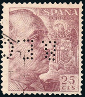 Madrid - Perforado - Edi O 1048 - "B.E.C." (Banco) - Used Stamps