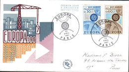 FDC 1967 EUROPA - 1960-1969